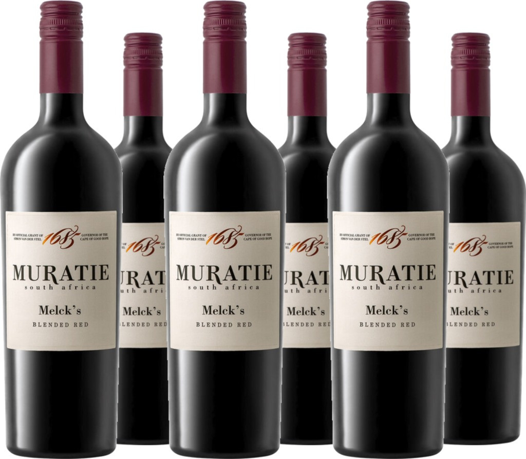 6er Vorteilspaket Muratie Wine Estate Muratie Melck's Blended Red