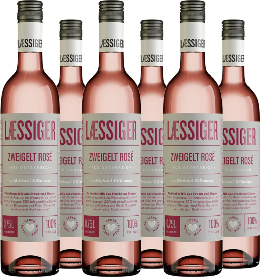 6er Vorteilspaket Zweigelt Rosé
