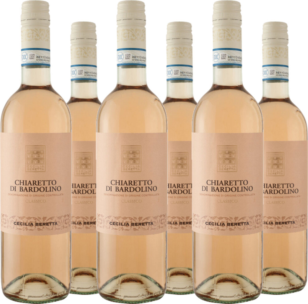 6er Vorteilspaket Bardolino Chiaretto Classico