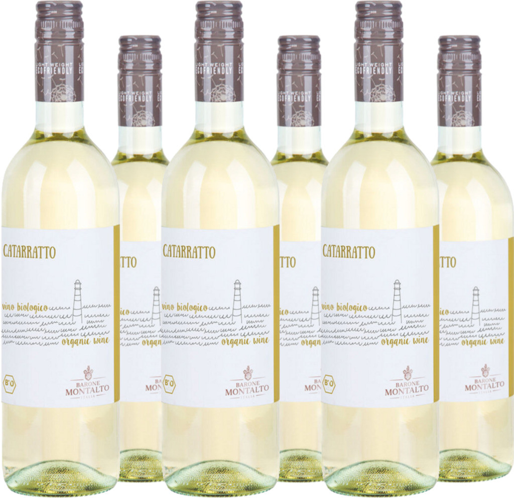 6er Vorteilspaket Montalto Cataratto Sicilia IGT