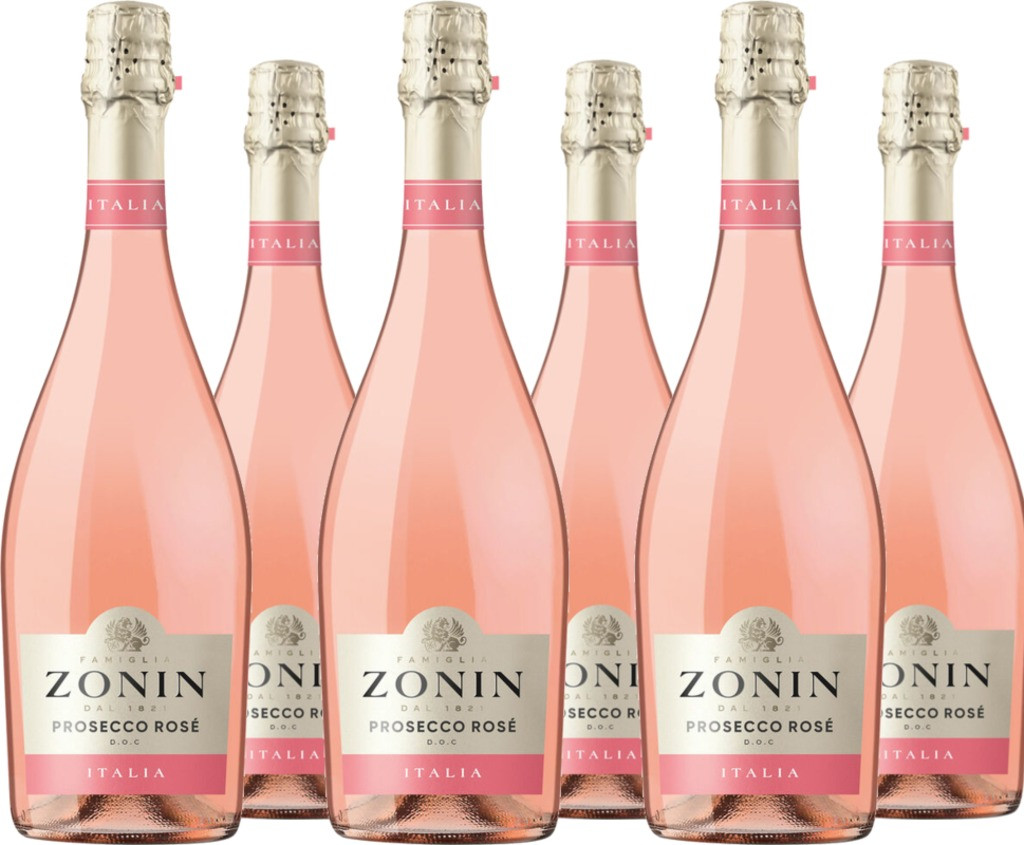 6er Vorteilspaket Spumante DOC Extra Dry Millesimato Rose