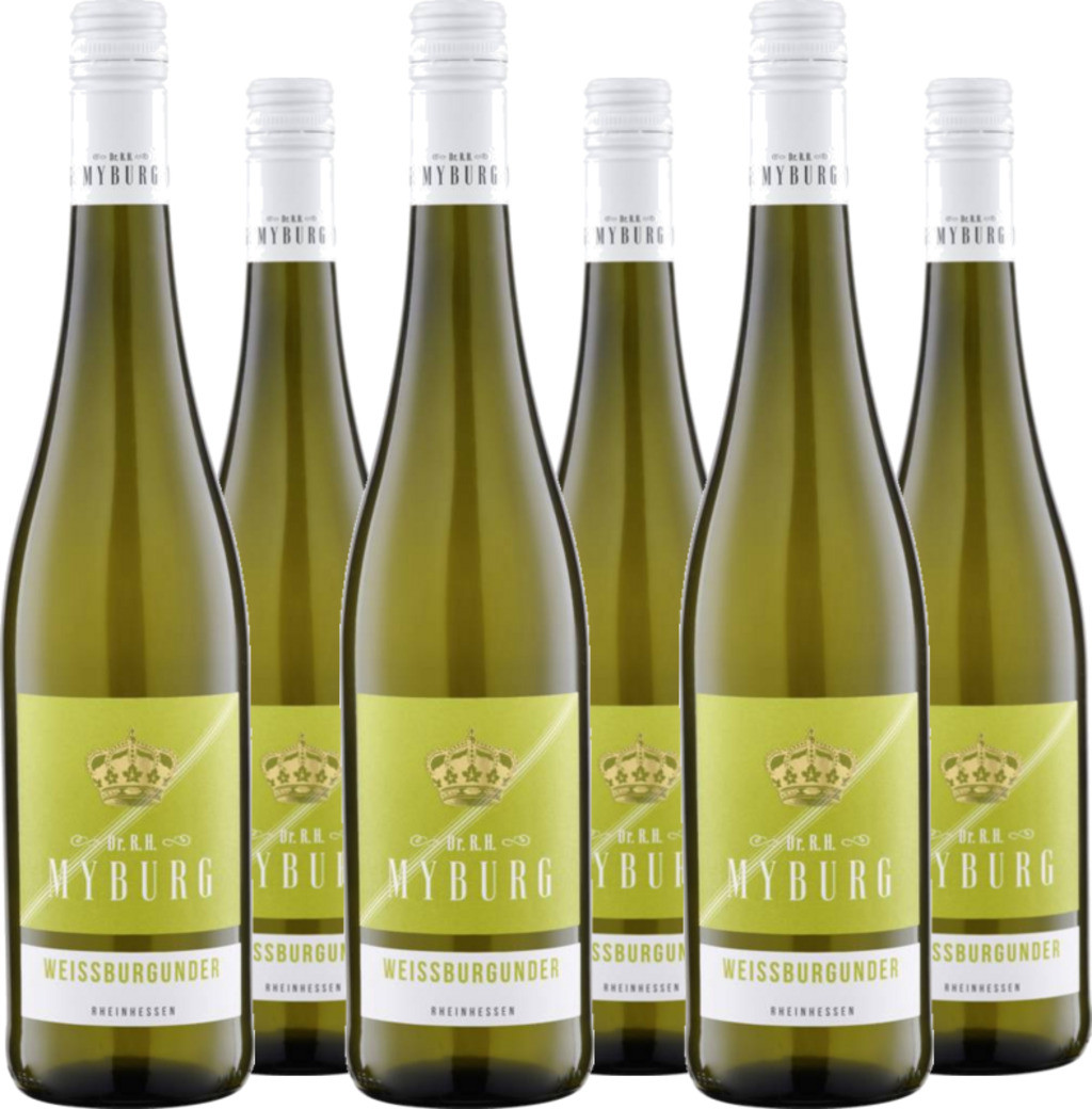 6er Vorteilspaket DR. R.H. Myburg Weissburgunder