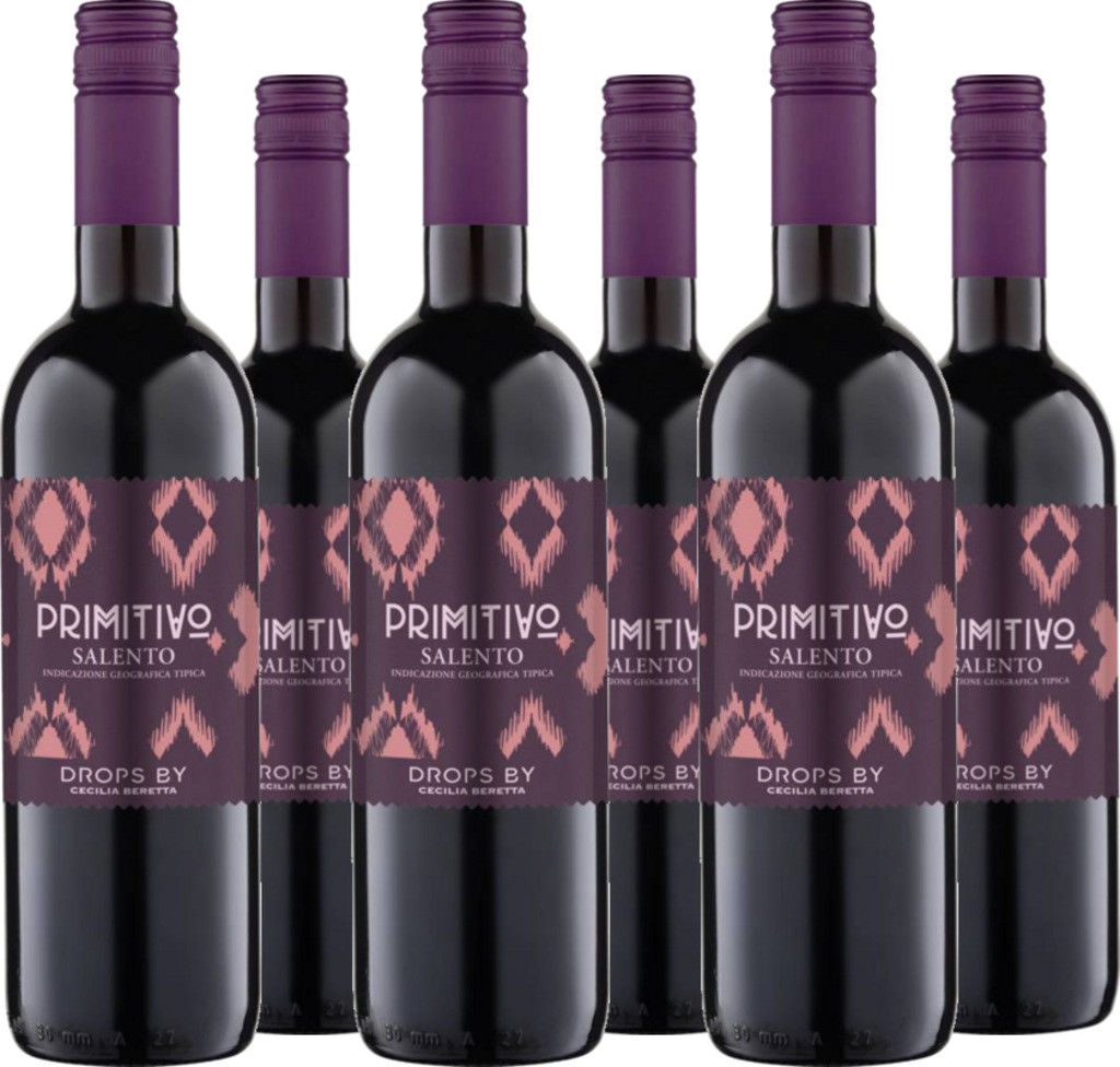 6er Vorteilspaket Drops by  Primitivo Salento IGT
