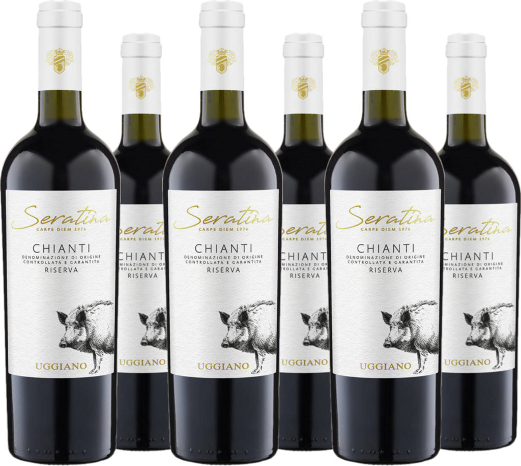 6er Vorteilspaket Uggiano Seratina Chianti Riserva DOCG