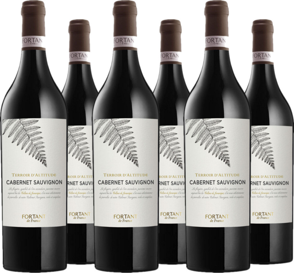6er Vorteilspaket Fortant De France Cabernet Sauvignon Altitude