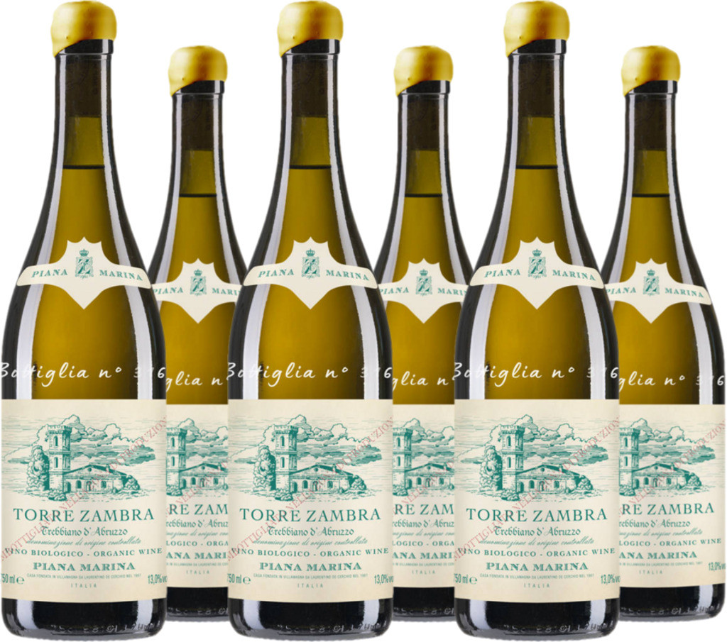 6er Vorteilspaket Piana Marina Trebbiano d´Abruzzo DOC HOKI
