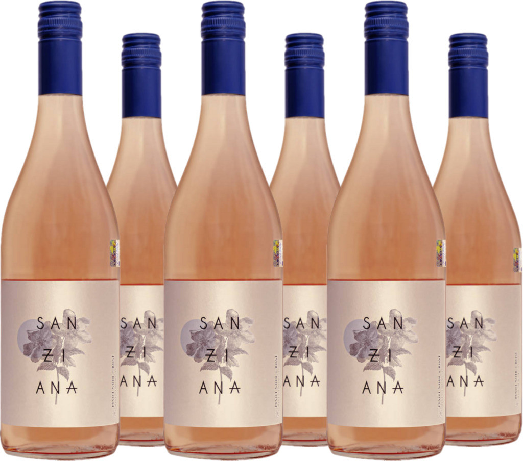 6er Vorteilspaket Sanziana Pinot Noir Rosé