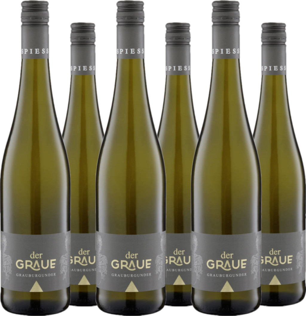 6er Vorteilspaket Grauburgunder Der Graue trocken
