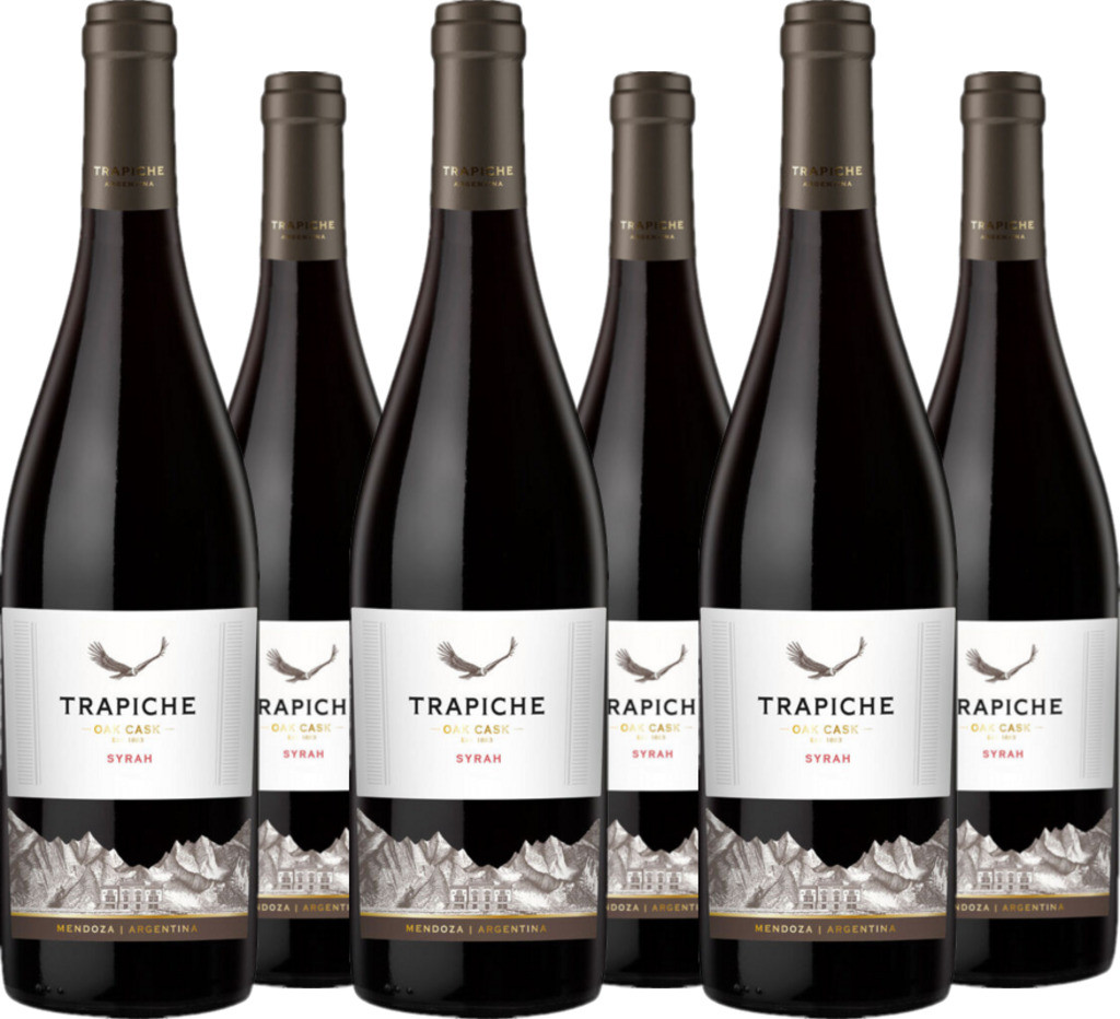 6er Vorteilspaket Trapiche Oak Cask Syrah