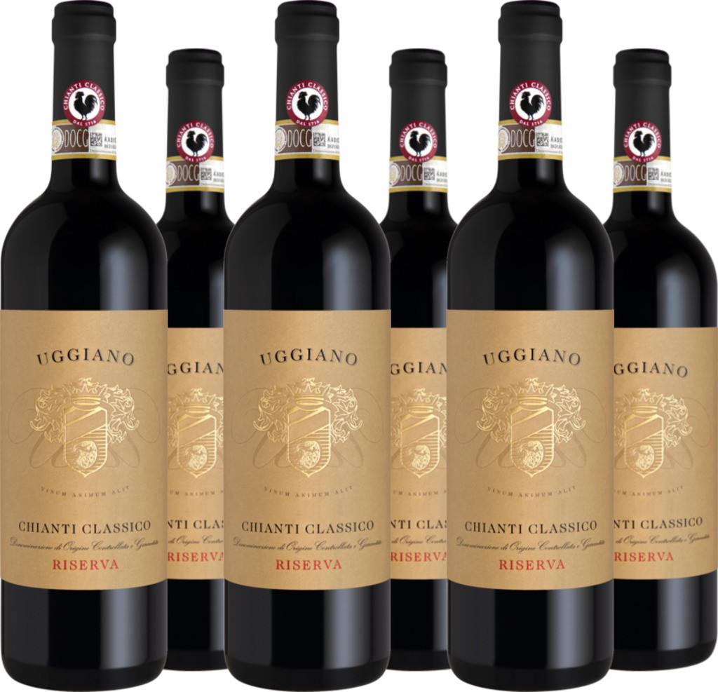 6er Vorteilspaket Uggiano Chianti Classico Riserva DOCG