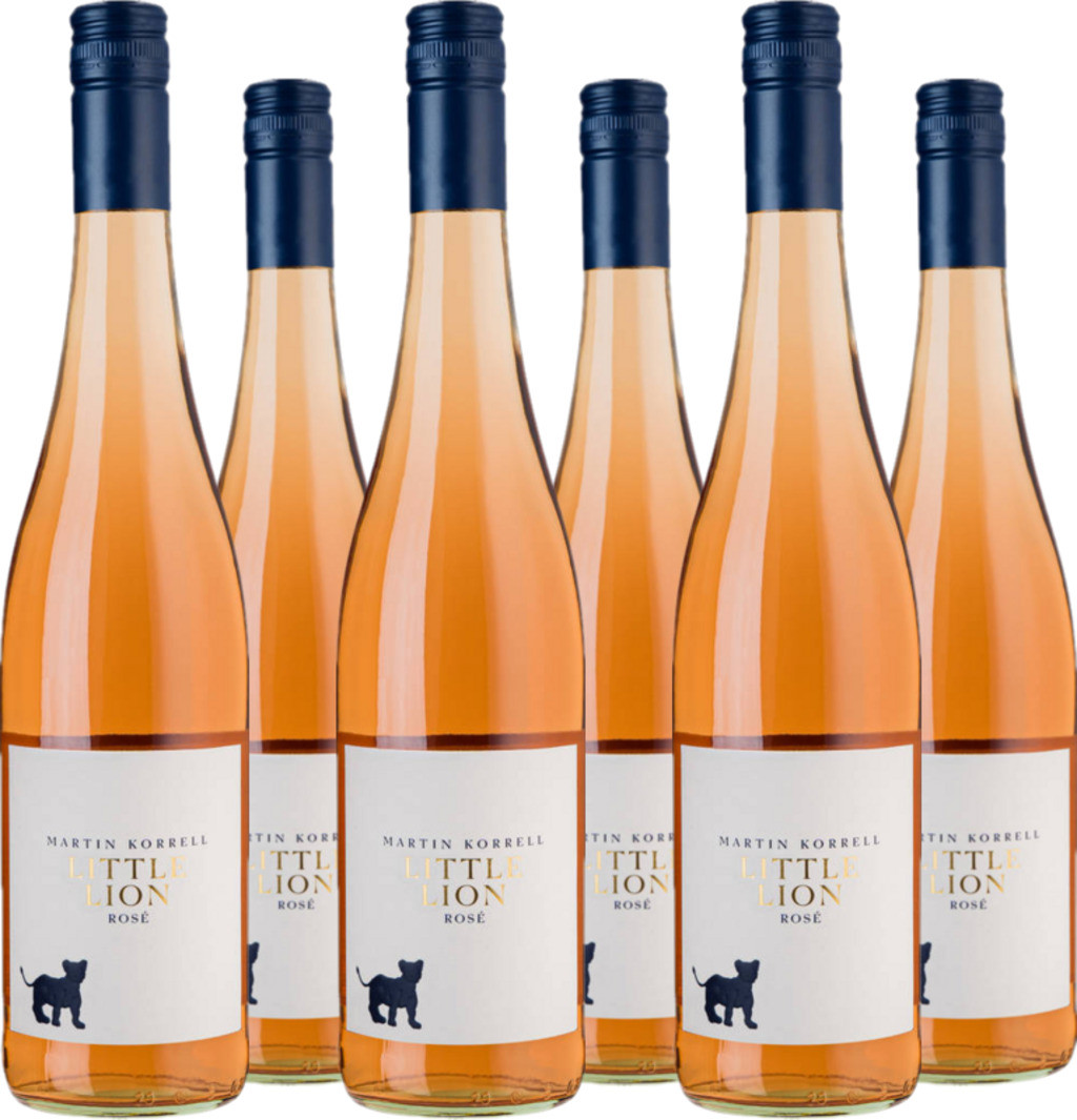 6er Vorteilspaket Little Lion rosé