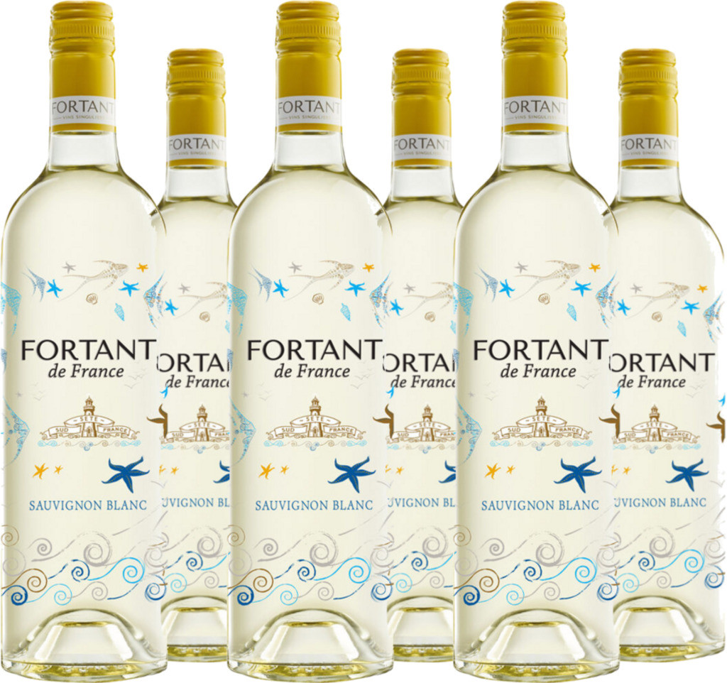 6er Vorteilspaket Sauvignon Blanc Serigrafiert
