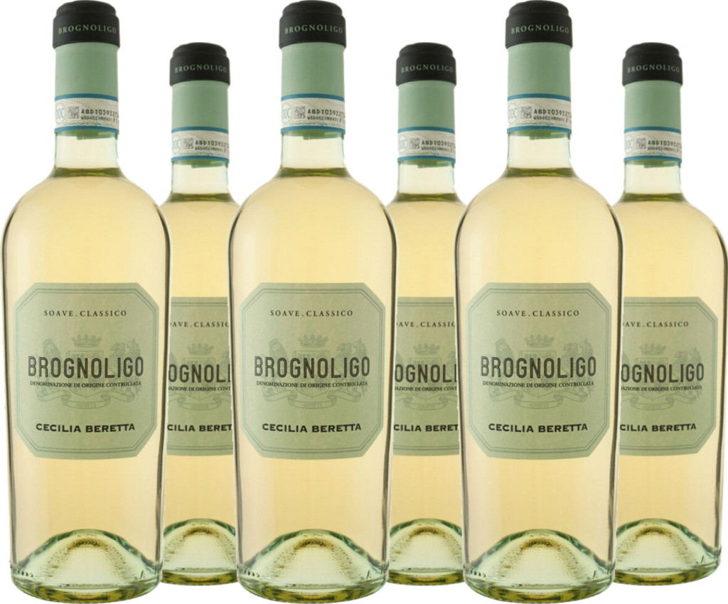 6er Vorteilspaket Brognoligo Soave Classico DOC