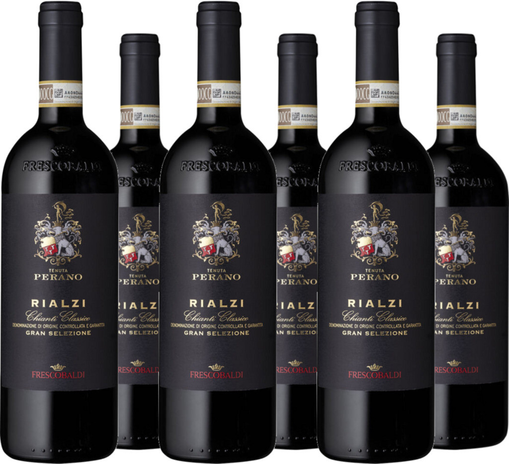 6er Vorteilspaket Tenuta Perano Rialzi Chianti Classico Gran Selzione