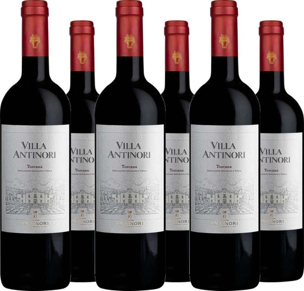 6er Vorteilspaket Villa Antinori Rosso Toscana IGT