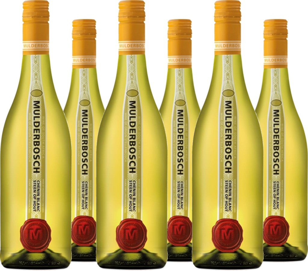 6er Vorteilspaket Mulderbosch Chenin Blanc Steen op Hout