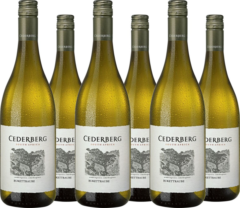 6er Vorteilspaket Cederberg Bukettraube