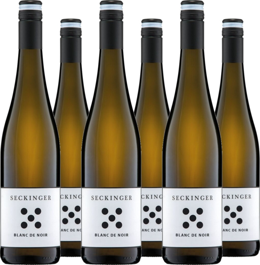 6er Vorteilspaket Pinot Blanc de Noir QbA trocken