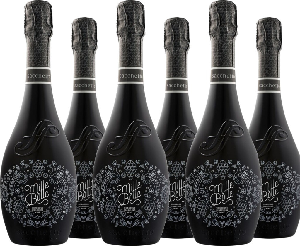 6er Vorteilspaket Mille Bolle Spumante Millesimato Extra Dry