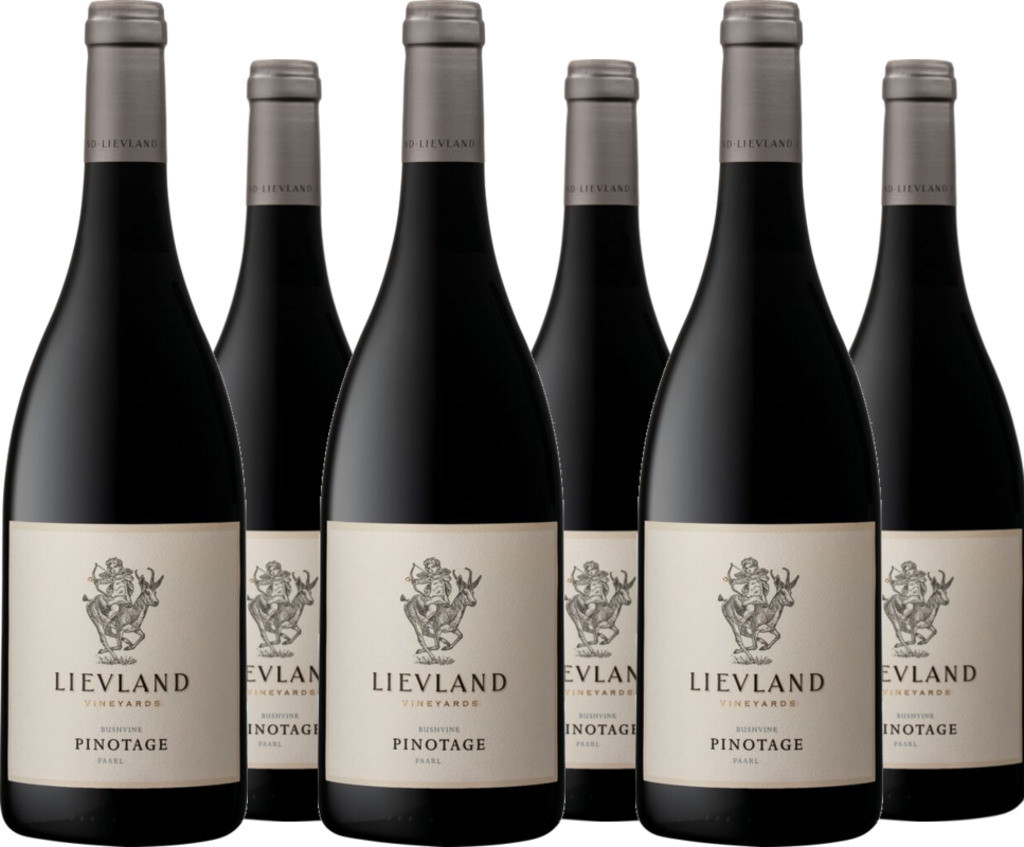 6er Vorteilspaket Lievland Bushvine Pinotage