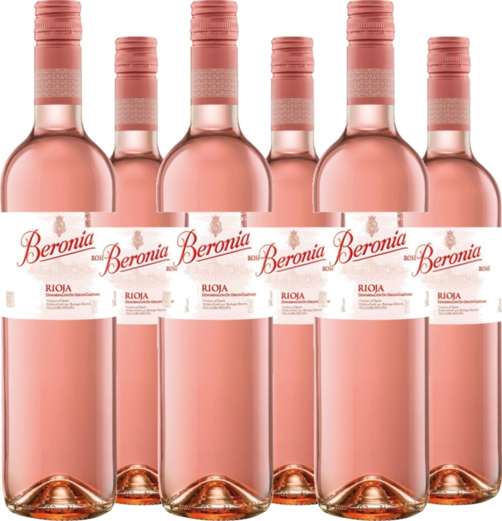 6er Vorteilspaket Beronia Rosado