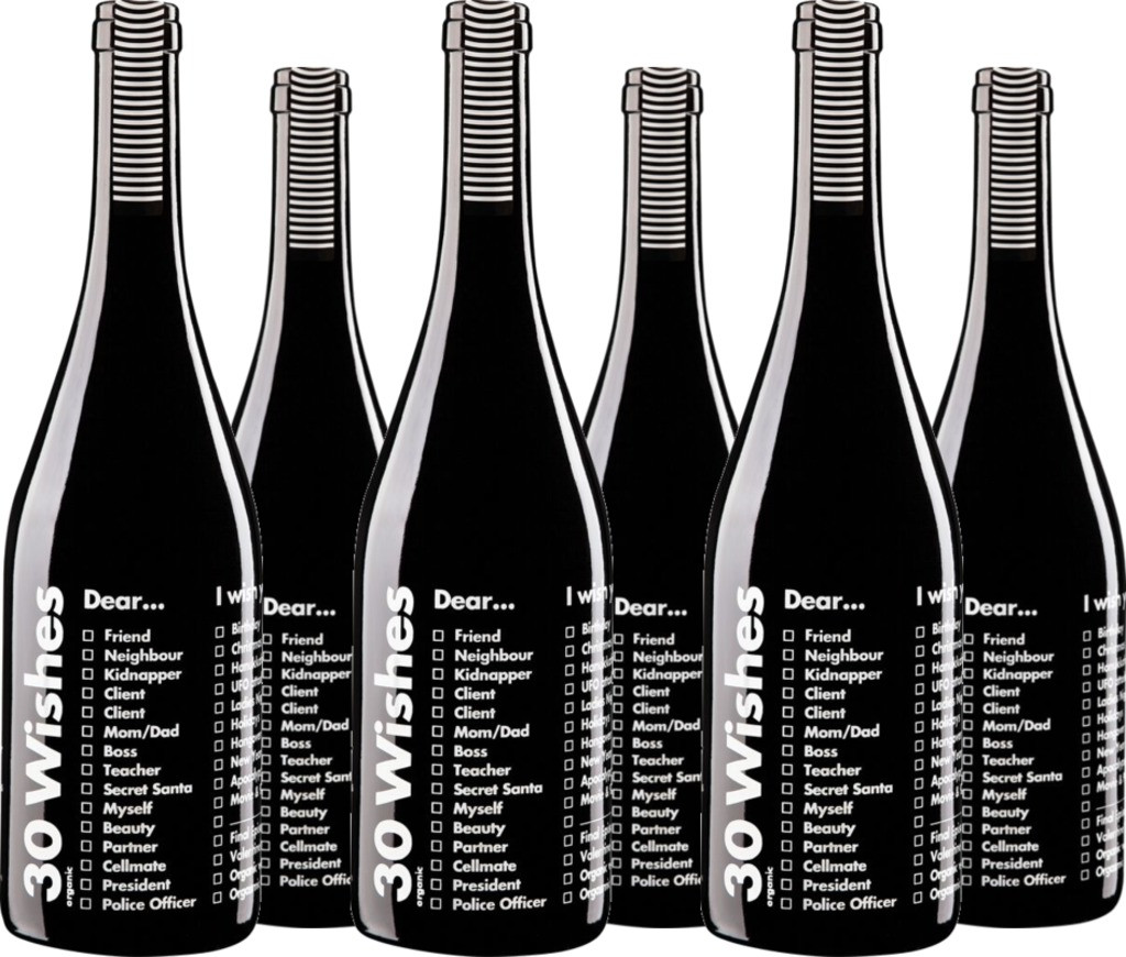 6er Vorteilspaket 30 Wishes Tempranillo