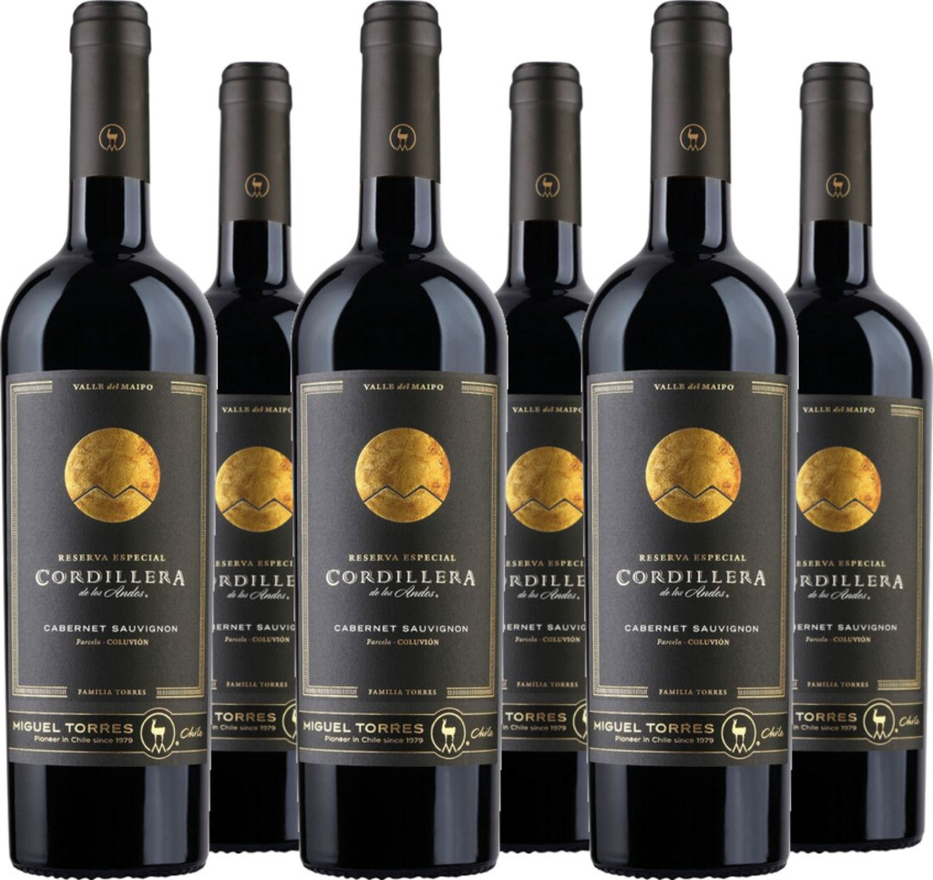 6er Vorteilspaket Cordillera Cabernet Sauvignon Maipo Valley