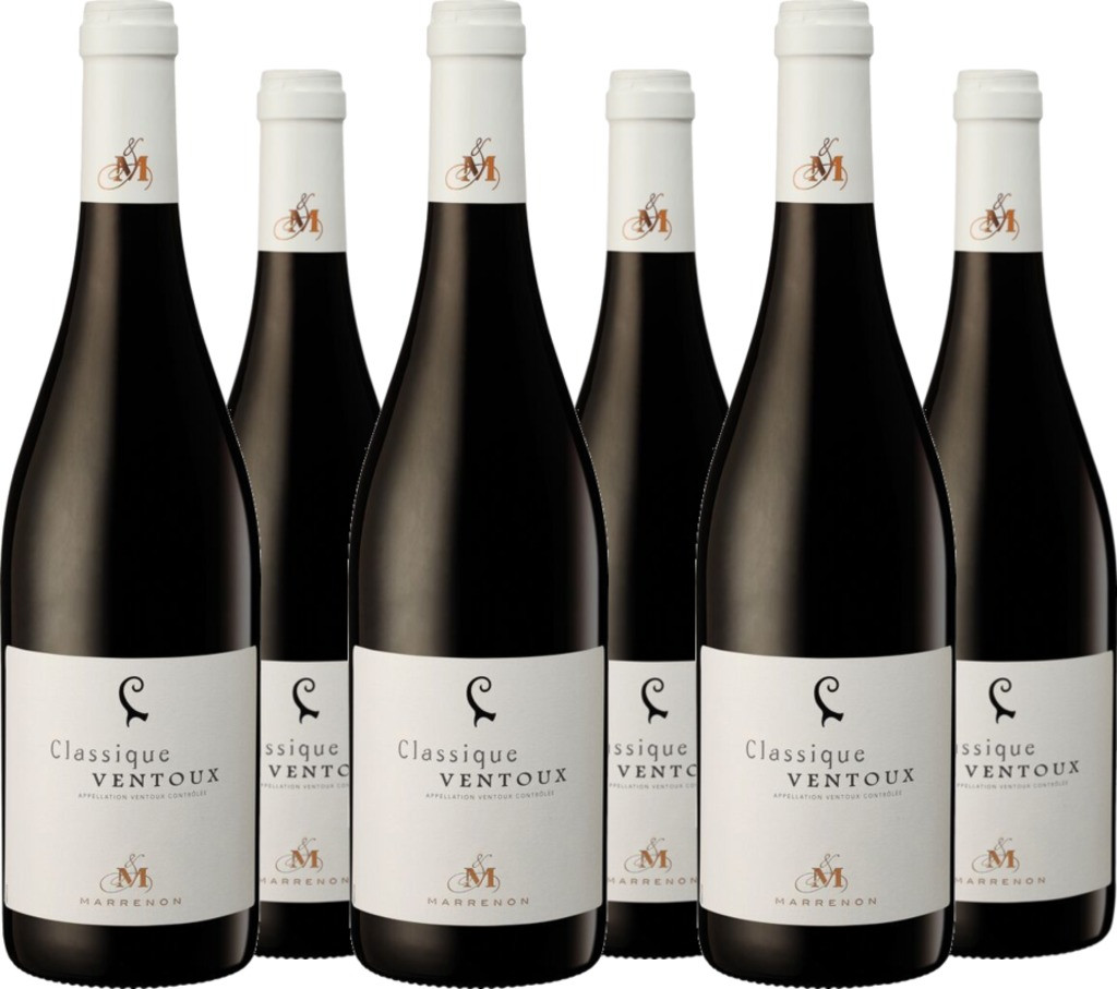 6er Vorteilspaket Classique Ventoux Rouge