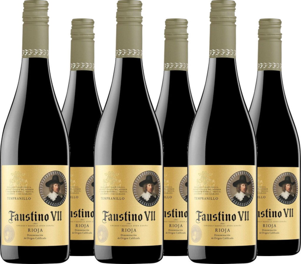 6er Vorteilspaket Faustino VII Tinto