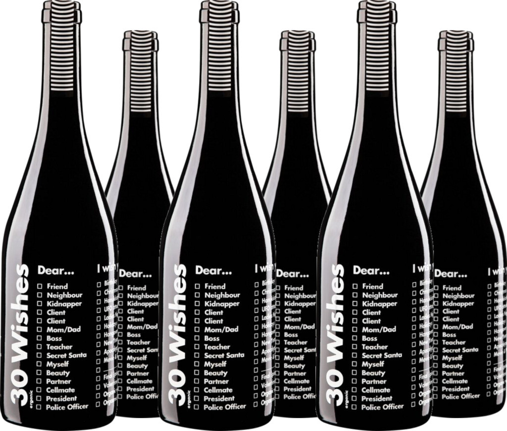 6er Vorteilspaket 30 Wishes Tempranillo