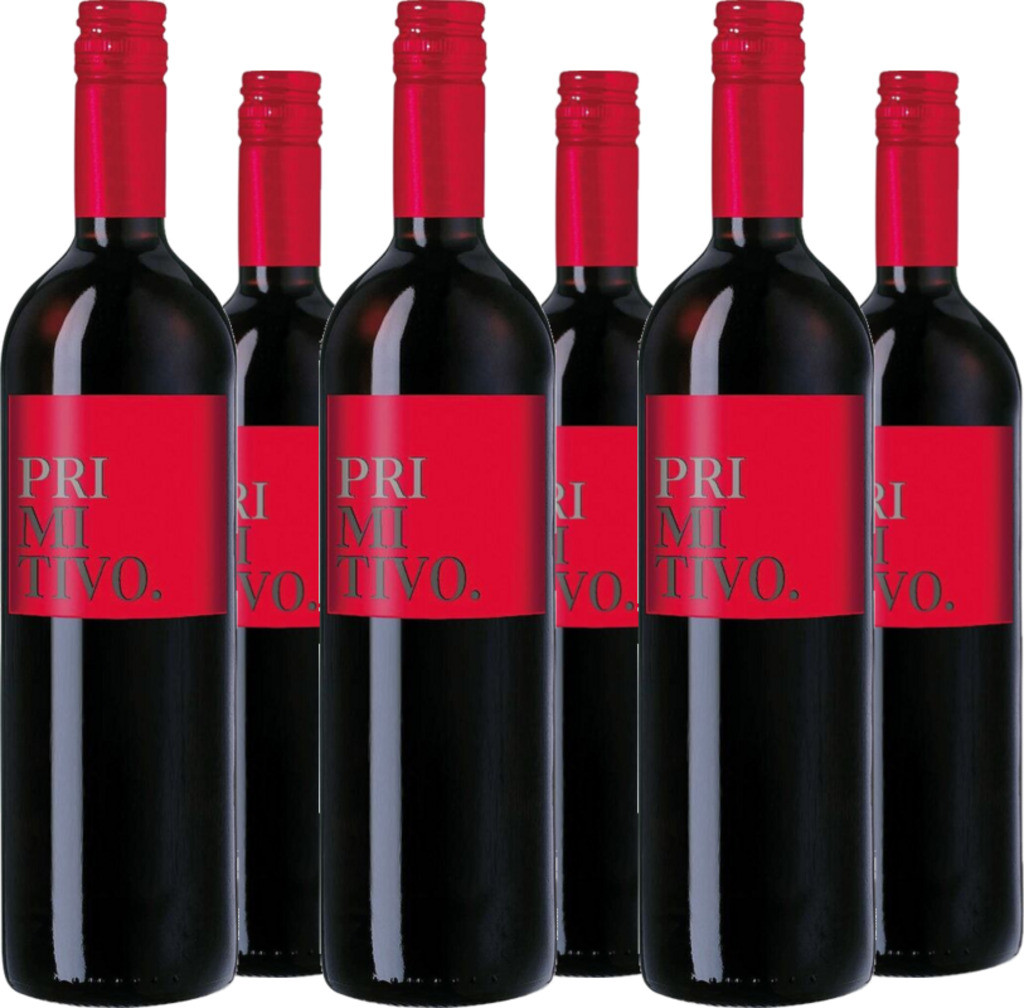6er Vorteilspaket Piane del Levante Primitivo Puglia IGT