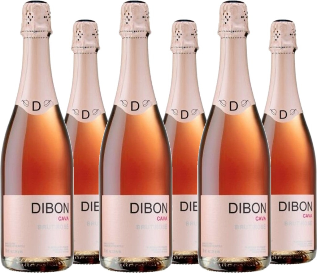 6er Vorteilspaket Pinord Dibon Cava Brut Rose