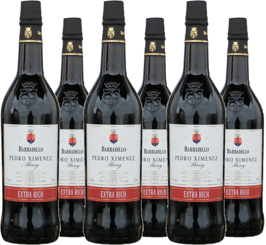 6er Vorteilspaket Sherry Barbadillo Fino