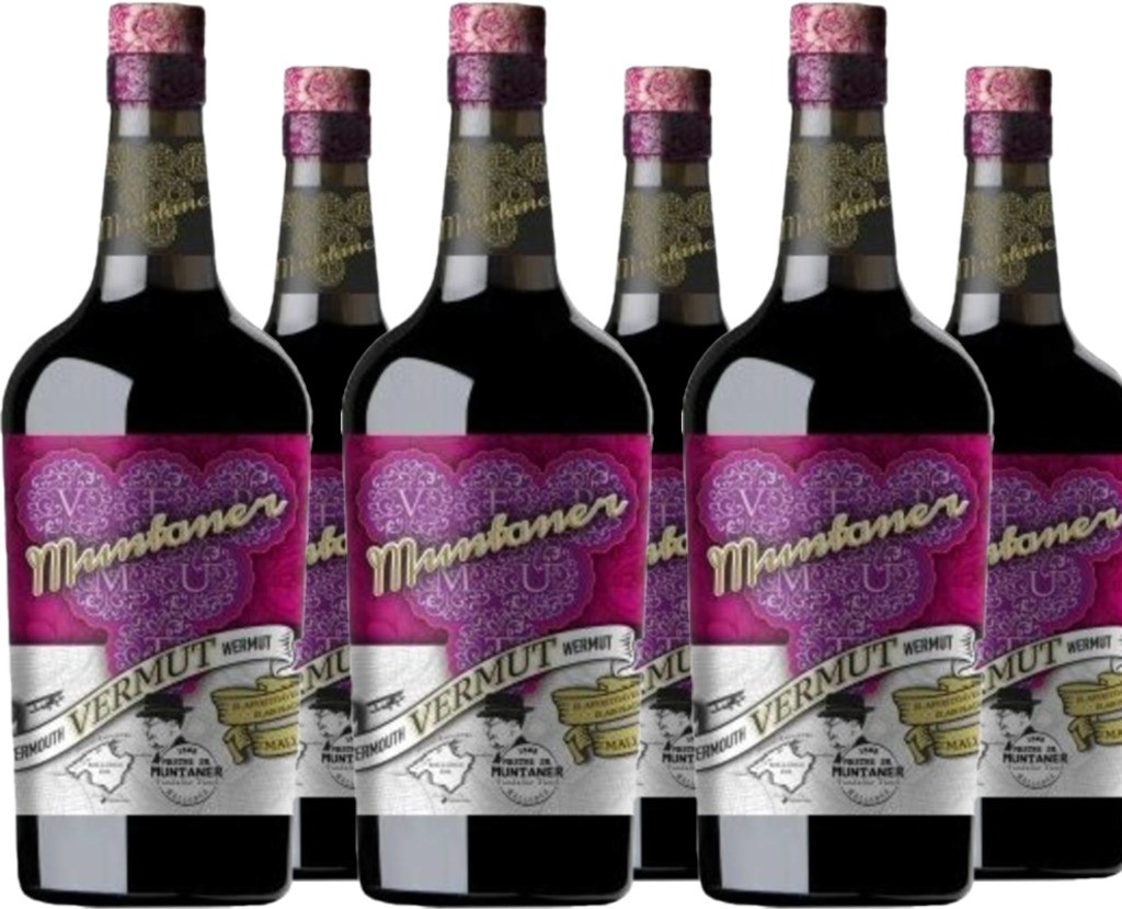 6er Vorteilspaket Muntaner Vermut Rosso