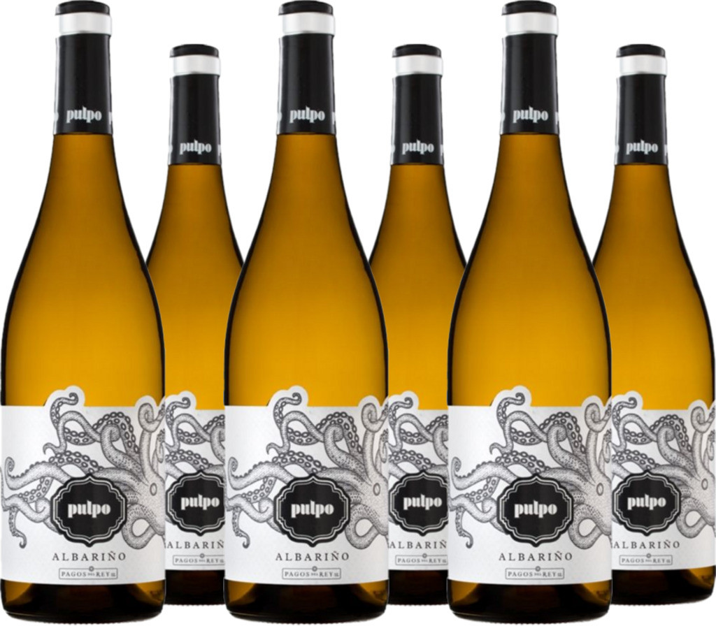6er Vorteilspaket Pulpo Albarino