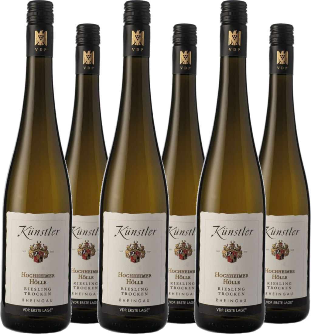 6er Vorteilspaket Hochheimer Hölle Riesling QbA trocken