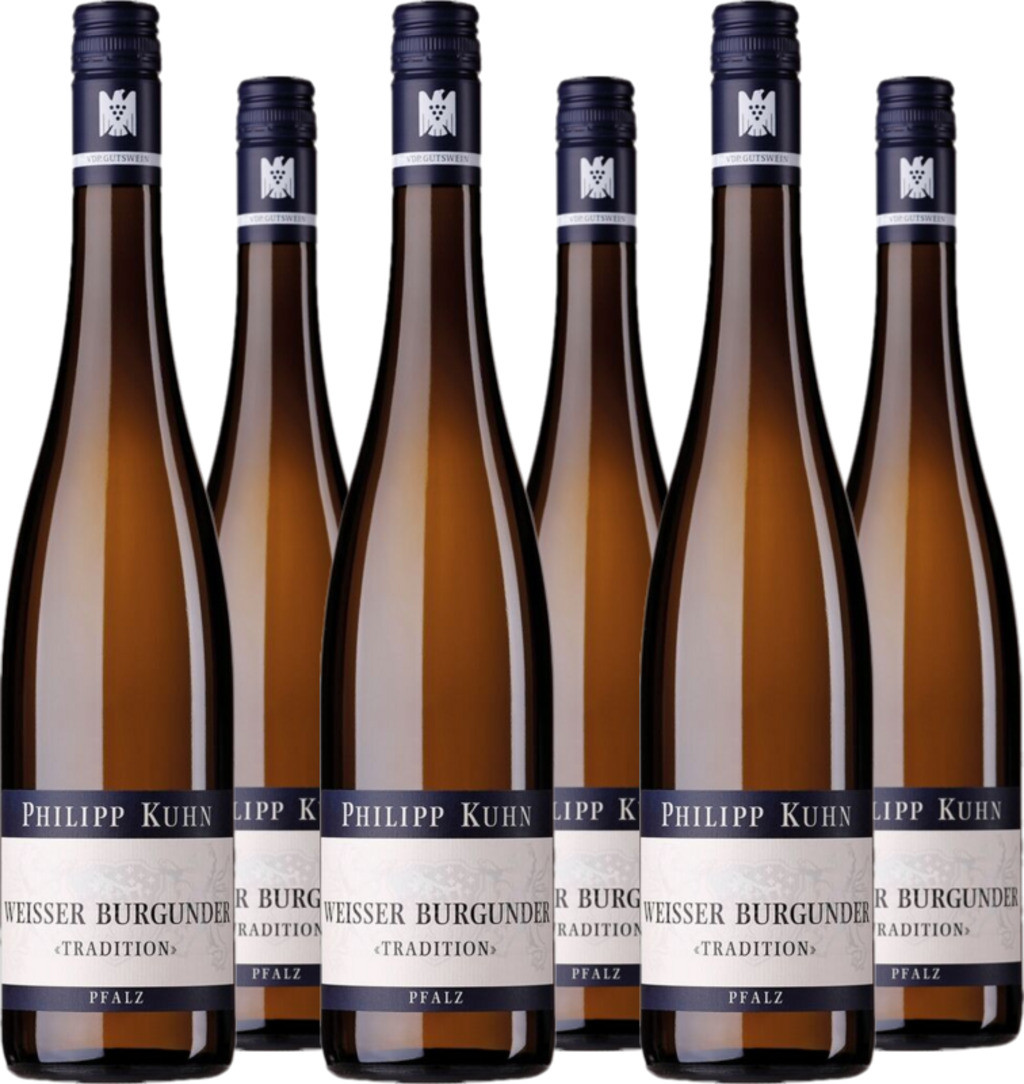 6er Vorteilspaket Weißburgunder QbA trocken  Tradition