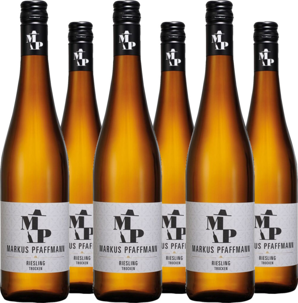 6er Vorteilspaket MP Riesling trocken QbA