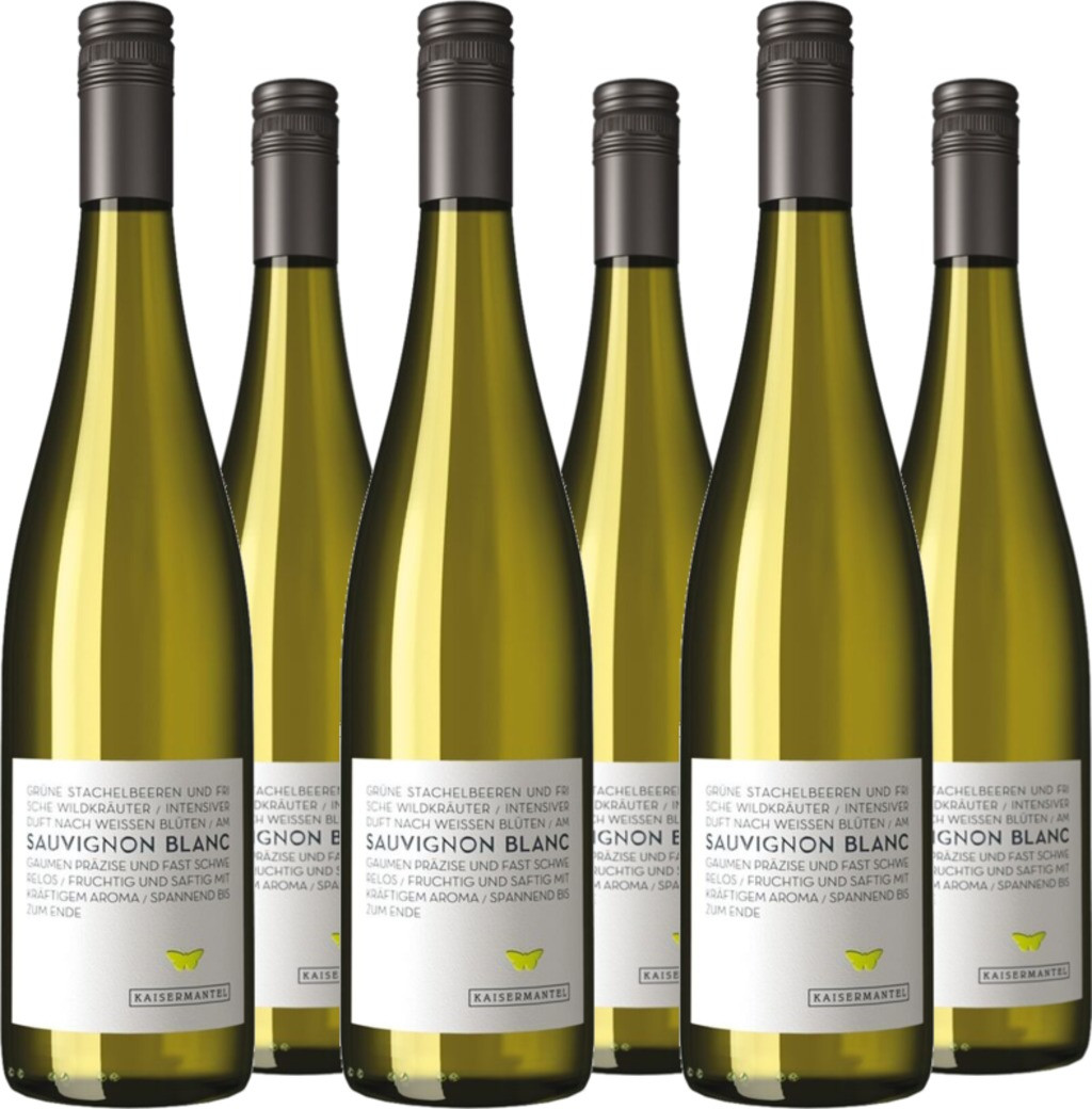 6er Vorteilspaket Kaisermantel Sauvignon Blanc trocken