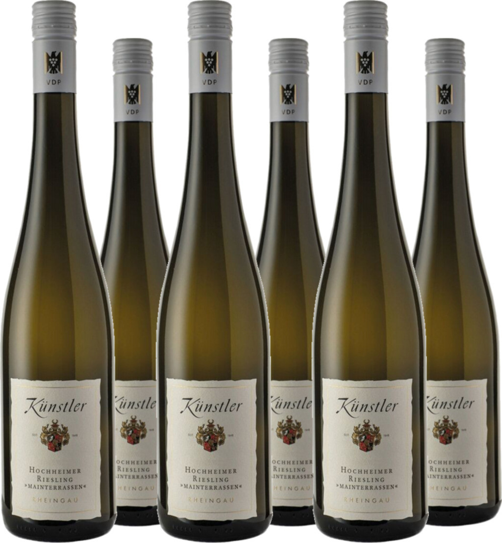 6er Vorteilspaket Hochheim Mainterrassen Riesling QbA trocken