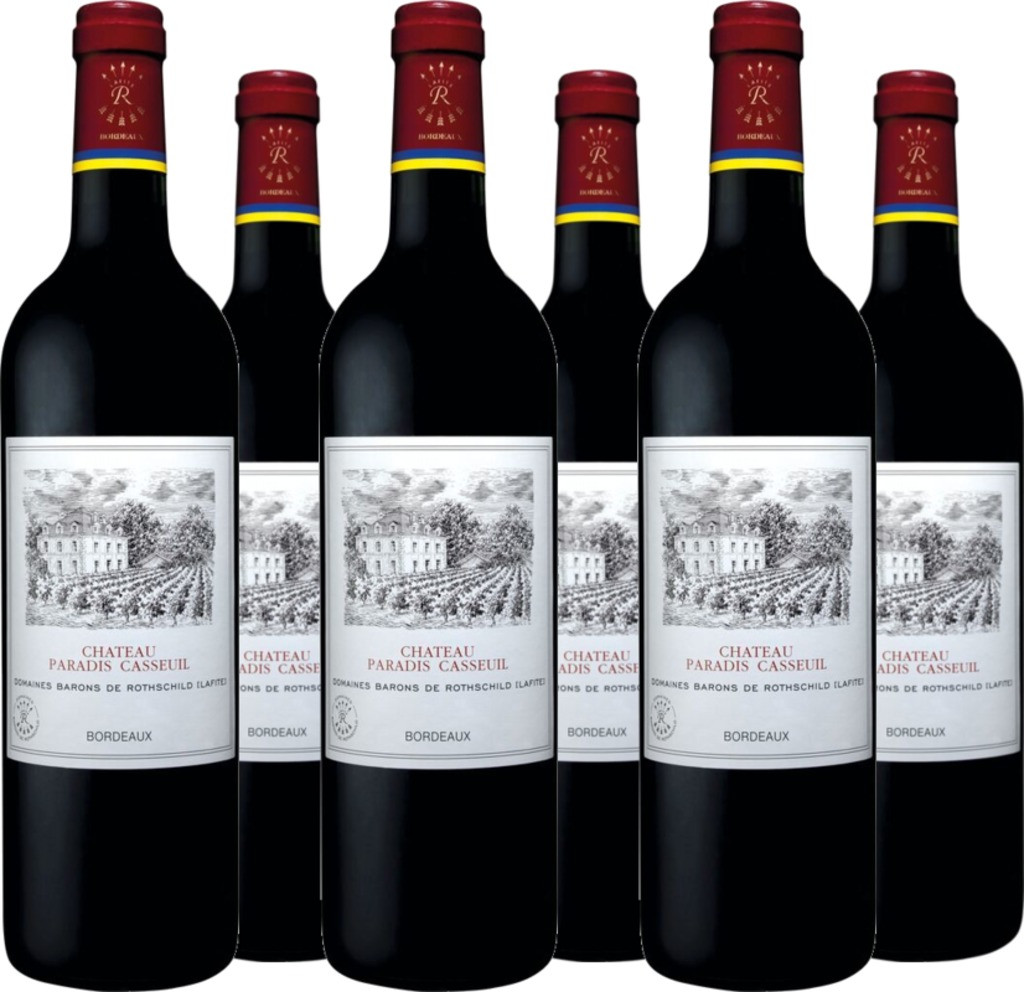 6er Vorteilspaket Château Paradis Casseuil Bordeaux AOC
