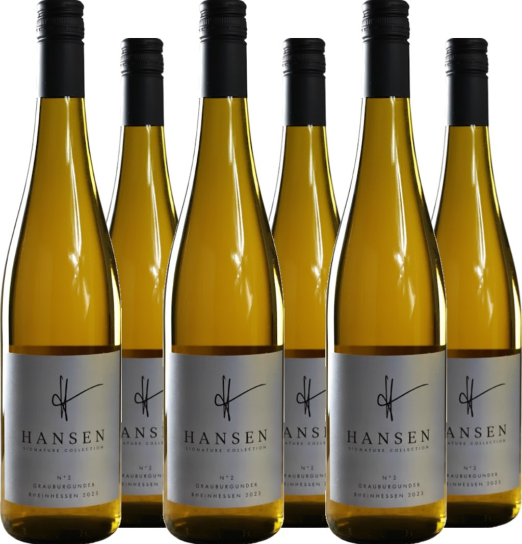 6er Vorteilspaket Signature Collection N°2 Grauburgunder