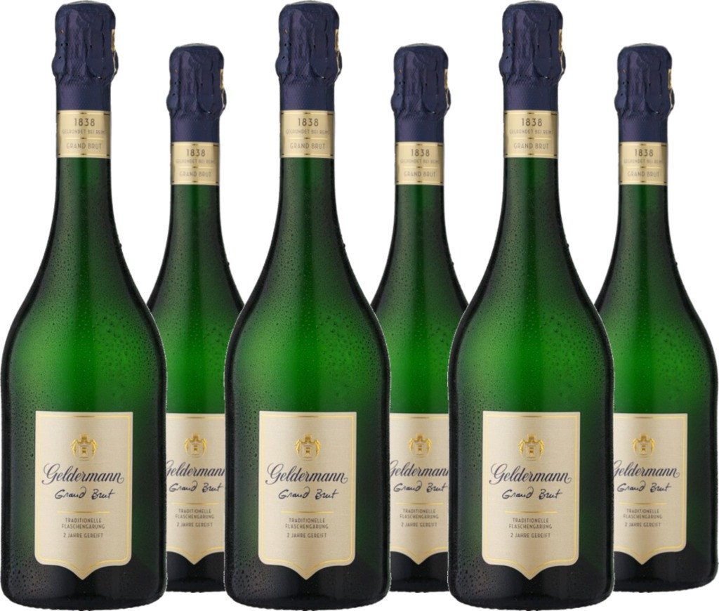 6er Vorteilspaket Geldermann Grand Brut