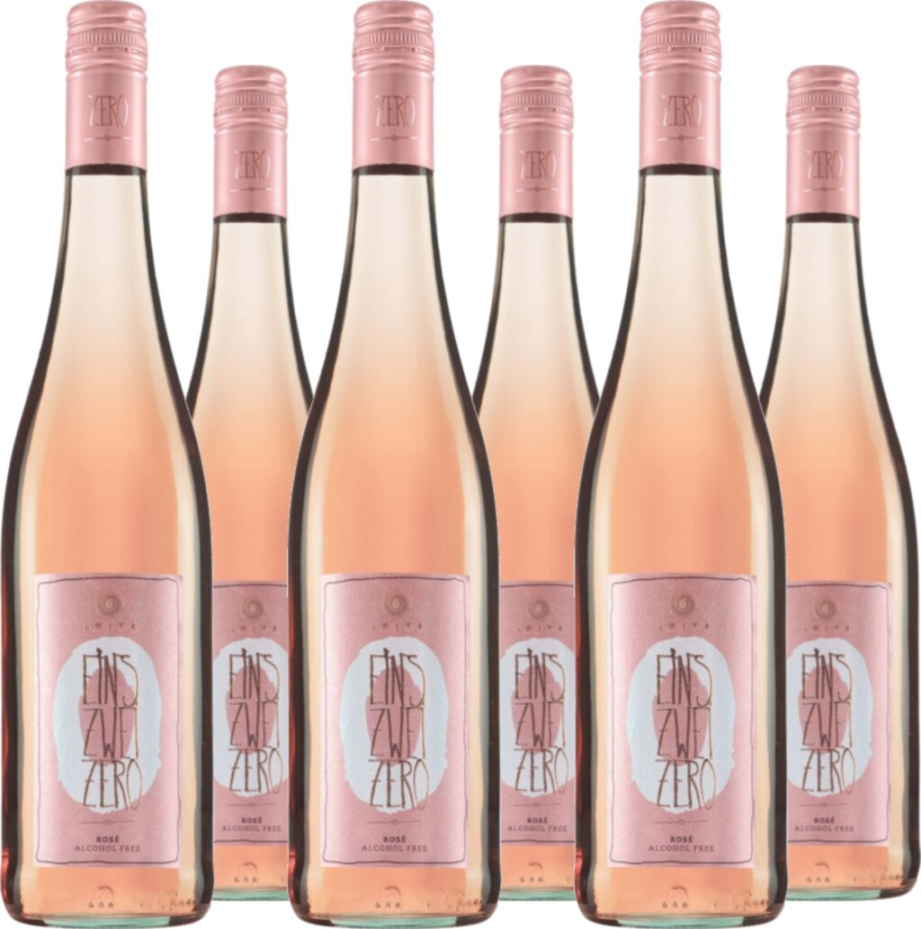 6er Vorteilspaket Leitz Eins-Zwei-Zero Rosé alkoholfrei