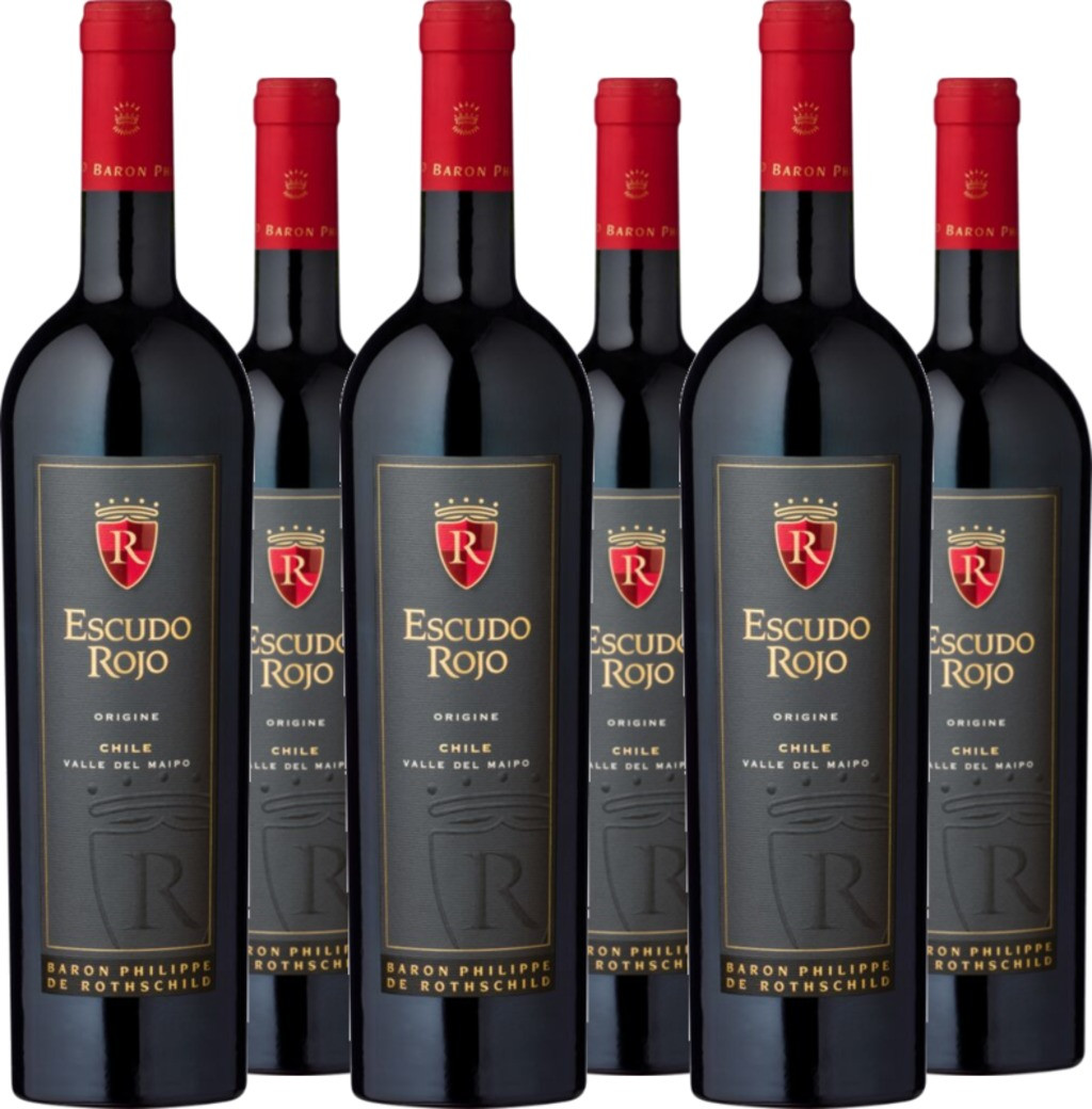 6er Vorteilspaket Escudo Rojo Origin