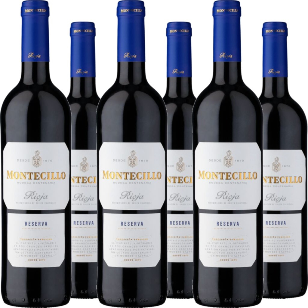 6er Vorteilspaket Montecillo Reserva Rioja DOCa