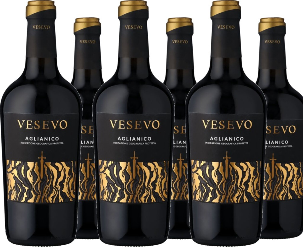 6er Vorteilspaket Vesevo »Beneventano« Aglianico