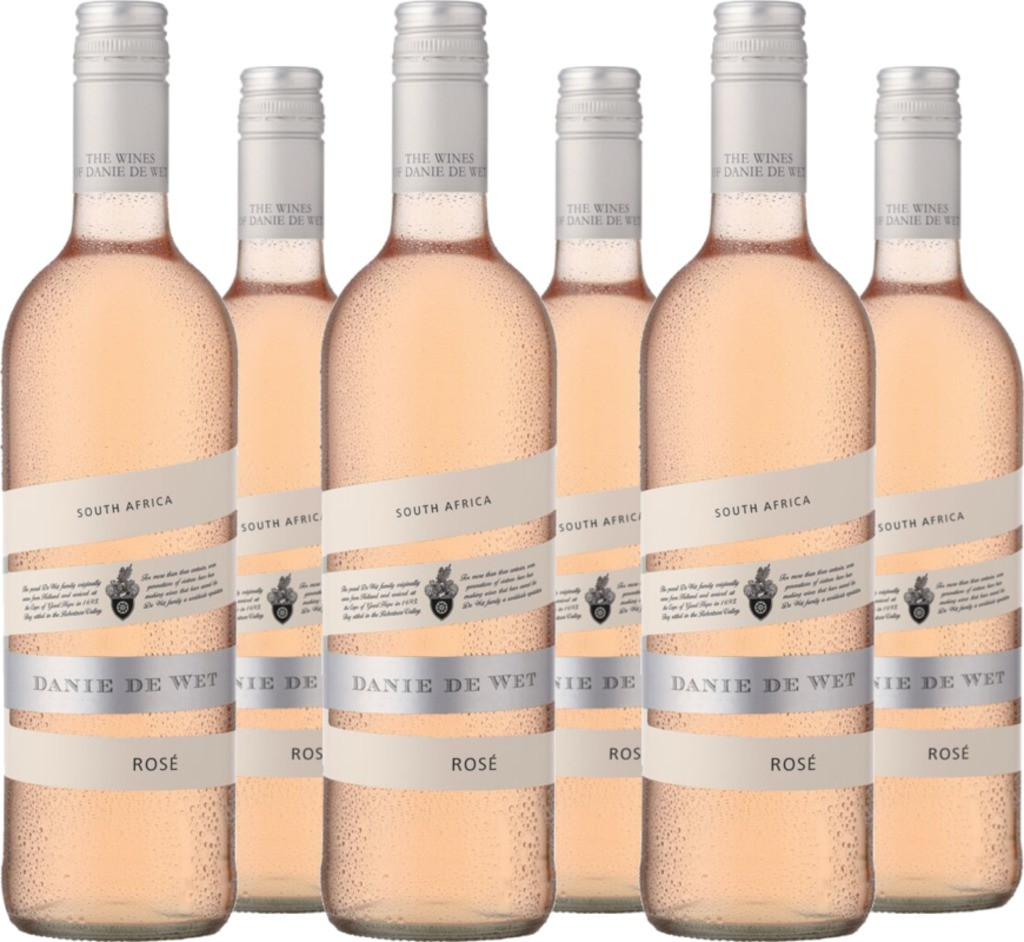 6er Vorteilspaket Danie de Wet Good Hope Rosé W.O. Robertson