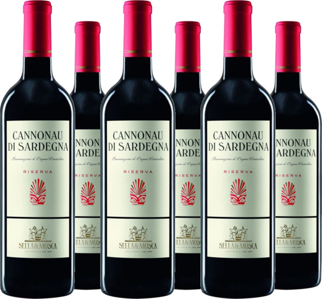 6er Vorteilspaket Cannonau di Sardegna DOC Riserva