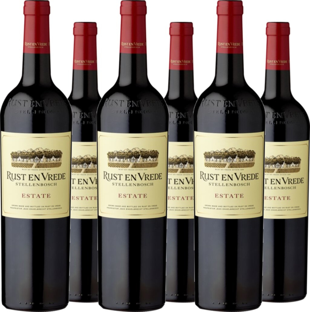 6er Vorteilspaket Rust en Vrede Estate Stellenbosch